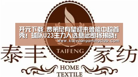 开元下载_费莱尼有望迎来鲁能中超首秀!球队U23主力人选悬念即将揭晓!(图1) 开元下载